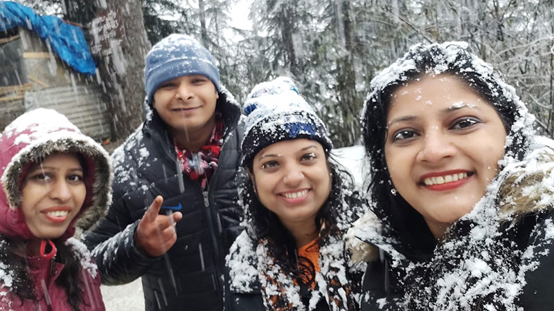 Ladies special tour to the snowing Himachal!